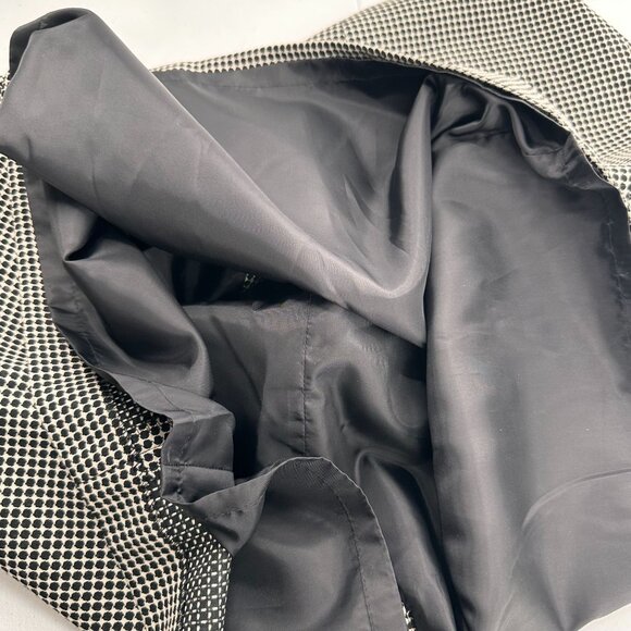 Jones Studio Dressbarn Black White Polka Dot Pencil Skirt 18W Womens Office Wear - Picture 9 of 13